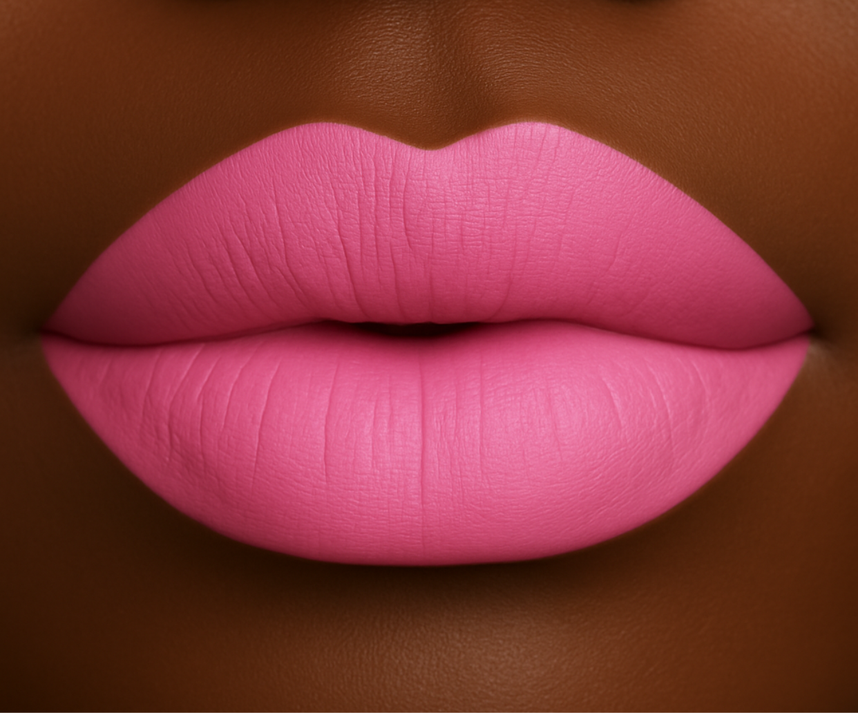 Pink Vegan Creamy Lipstick (neon pink)
