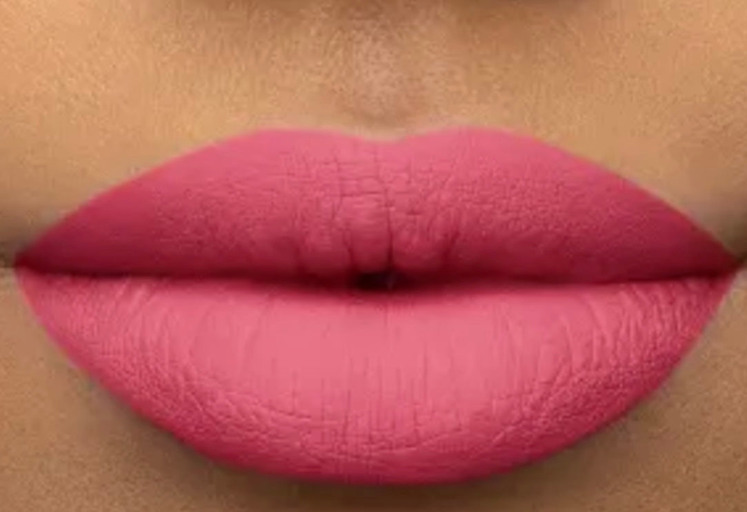 Dark Pink Vegan Matte Liquid Lipstick (dusky rose)