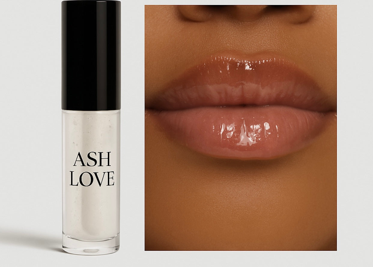 Clear Vegan Extra Shine Lipgloss (glass)