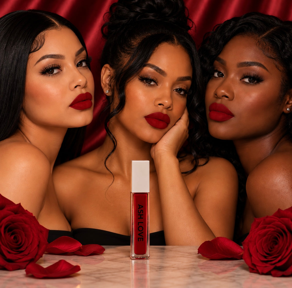 ASH LOVE Matte Liquid Lipstick - Fire