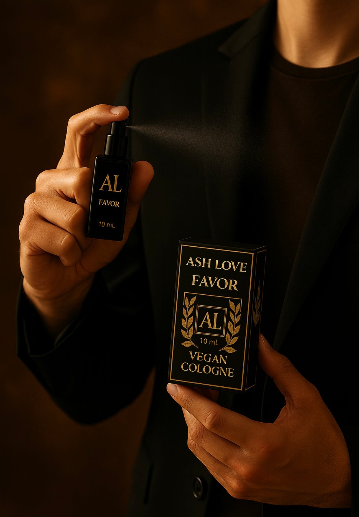Ash Love Vegan Men’s Cologne (Favor)