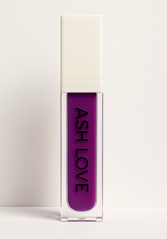 Purple Matte Liquid Lipstick (purple reign)