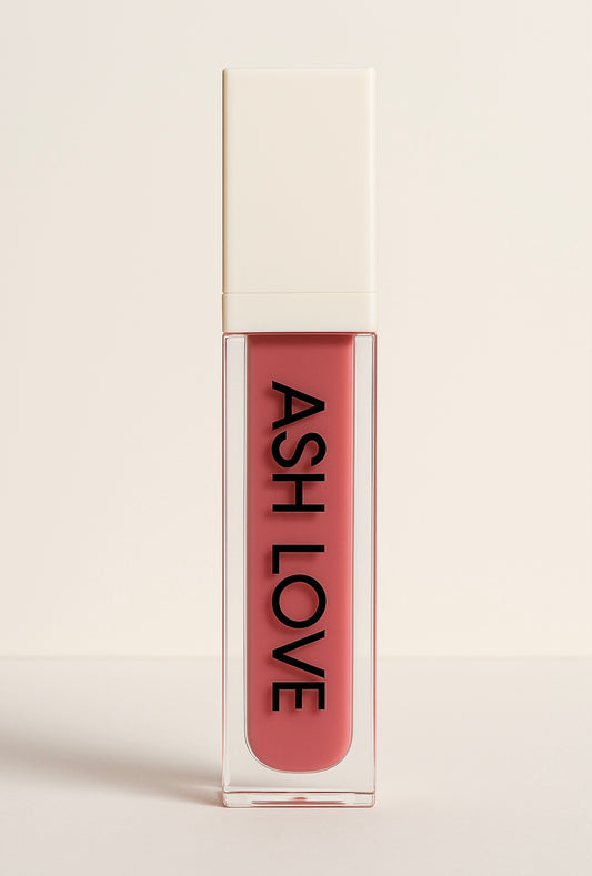 Pink Vegan Matte Liquid Lipstick  (Lusty Rose)