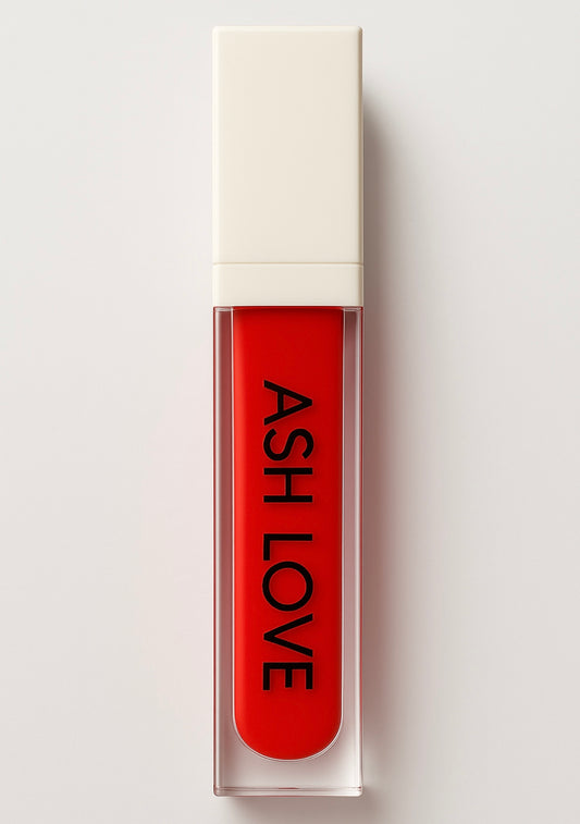 Red Vegan Matte Liquid Lipstick (fire)