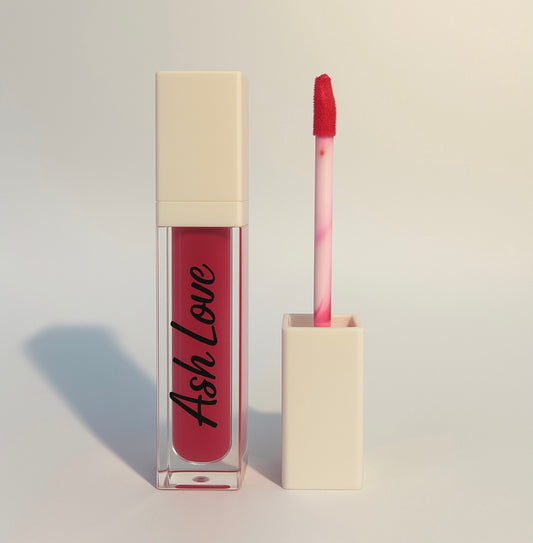 Dark Pink Vegan Matte Liquid Lipstick  (dusky rose)