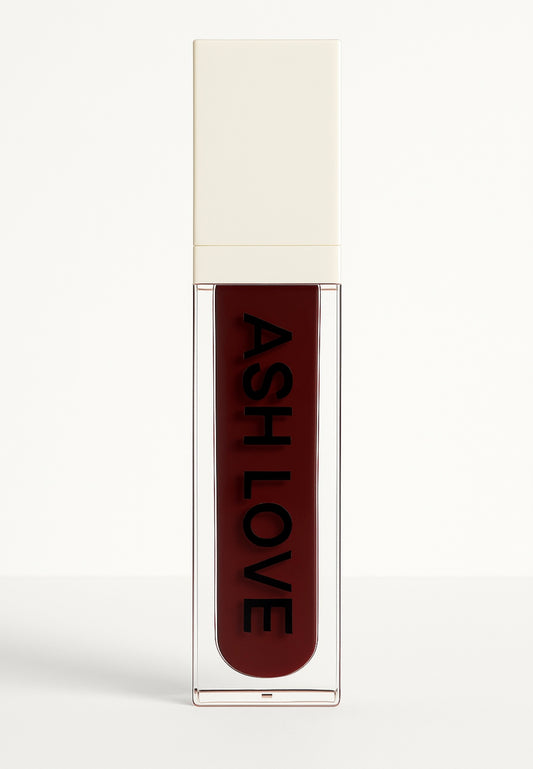 Dark Red Vegan Matte Liquid Lipstick (Power)