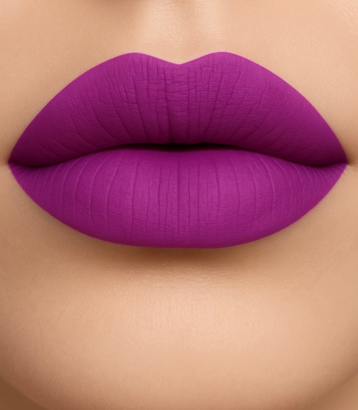 Purple Matte Liquid Lipstick (purple reign)