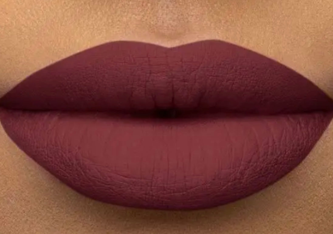 Burgundy Matte Liquid Lipstick (plum)